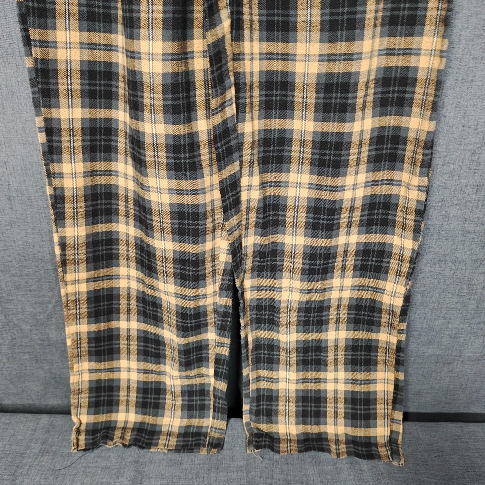 NFL Apparel New Orleans Saints Men's Flannel Plaid Lounge Pants, Size M - Picture 2 of 13